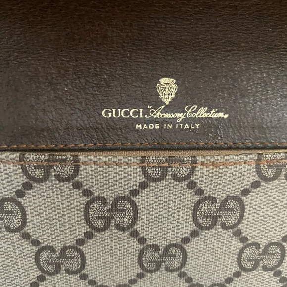 Vintage GG clutch made in take “authentic” vi tags condition no strap - Picture 6 of 15